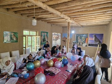 برگزاری برنامه فرهنگی و آموزشی برای کودکان روستای قلعه‌بالا به مناسبت هفته ملی کودک