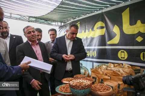 جشنواره بادام شهرستان سامان