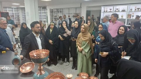بازدید تخصصی روسا و کارشناسان صنایع‌دستی یزد از کارگاه‌های اصفهان