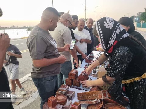 نمایشگاه صنایع‌دستی در استان واسط عراق با حضور مسئولان ۲ استان واسط و ایلام افتتاح شد