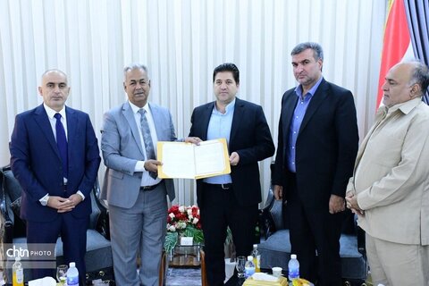 نمایشگاه صنایع‌دستی ایلام در استان واسط به مناسبت روز ملی عراق برگزار می‌شود