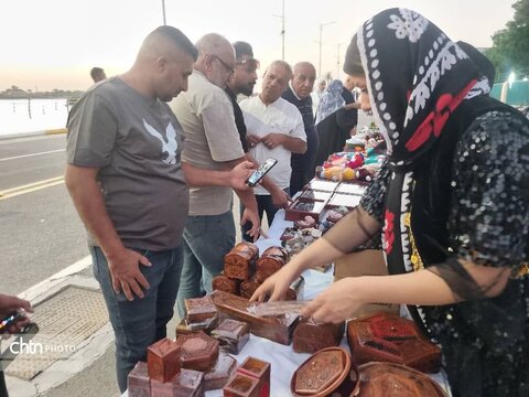 نمایشگاه صنایع‌دستی ایلام در استان واسط به مناسبت روز ملی عراق برگزار می‌شود