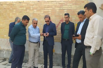 توقف پروژه سنگفرش خیابان بافت تاریخی دهدشت به دلیل عدم انطباق با طرح مصوب