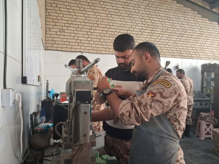 برگزاری دوره‌های آموزشی صنایع‌دستی ویژه کارکنان وظیفه در قزوین