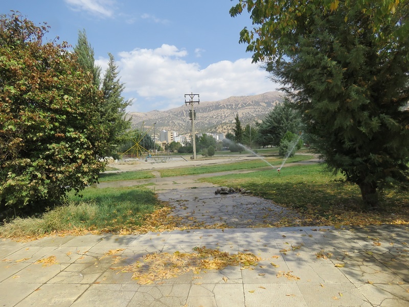 طبیعت پاییزی یاسوج زیبا