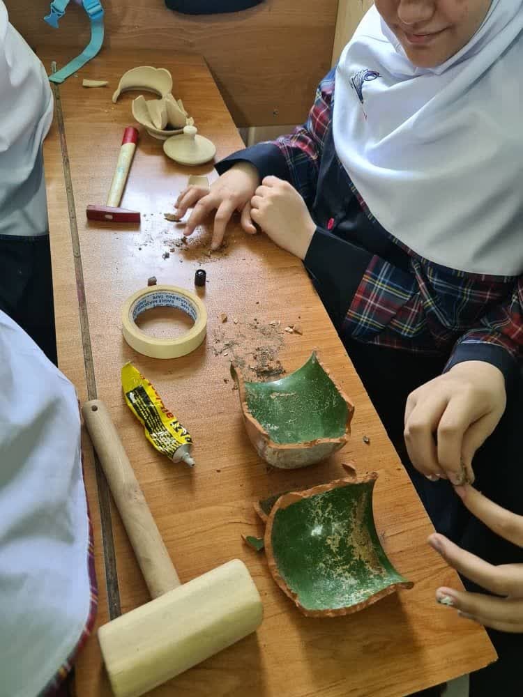 کارگاه تلفیقی «حقوق کودک و مرمت سفال» در استان البرز