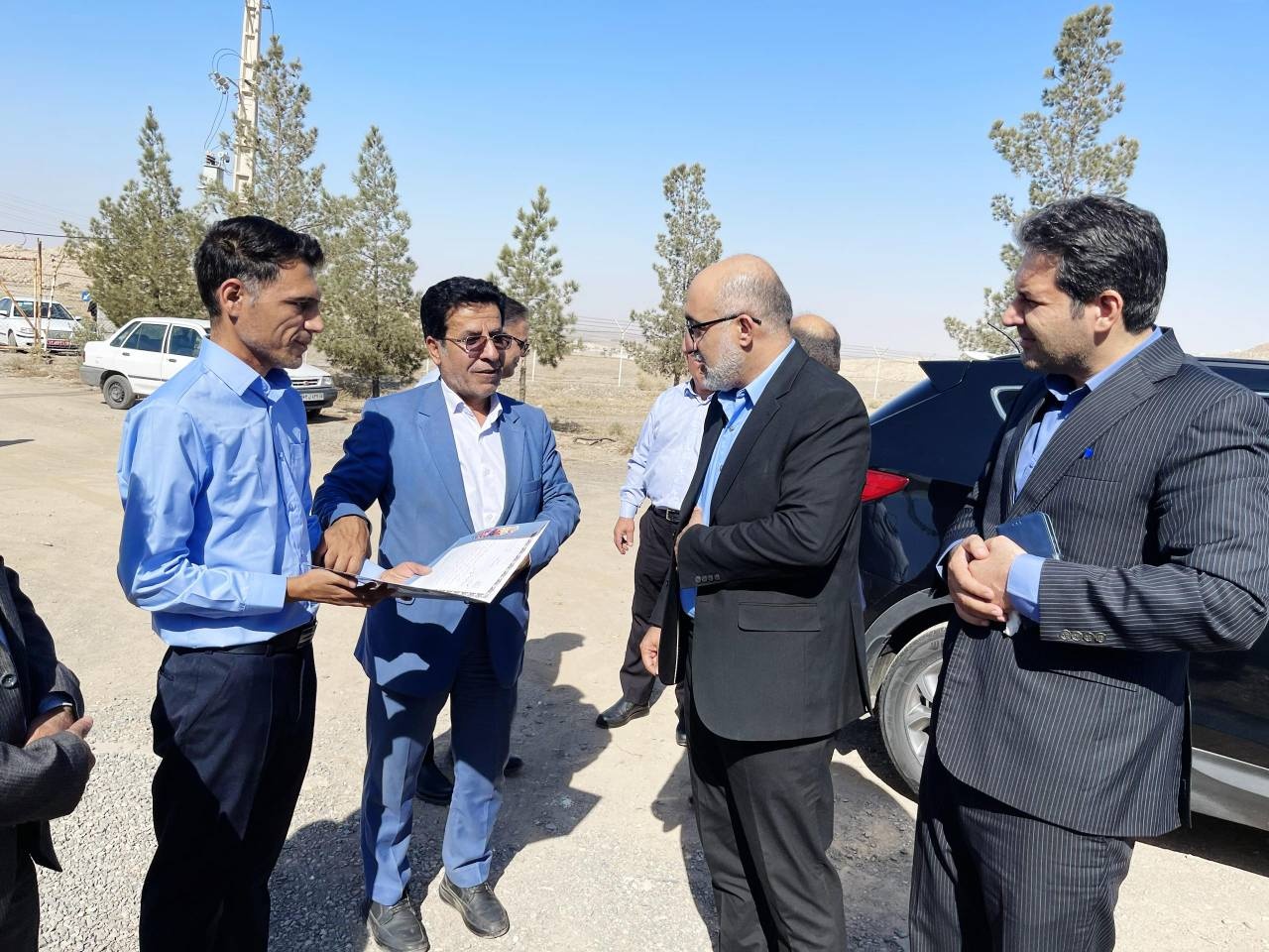 بازدید مشاور وزیر میراثفرهنگی از تپه تاریخی صرم و خانه فلسفی ملاصدرا در قم