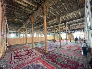 پروژه ساماندهی مسجد تاریخی ملارستم مراغه با پیشرفت ۸۰ درصدی در حال اجراست/ احیای هویت تاریخی با تأکید بر اصالت معماری و جزئیات تزئینی