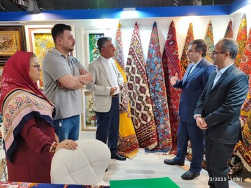 حضور اتحادیه صنایع‌دستی استان گلستان در نمایشگاه اکسپو ۲۰۲۵ شیراز