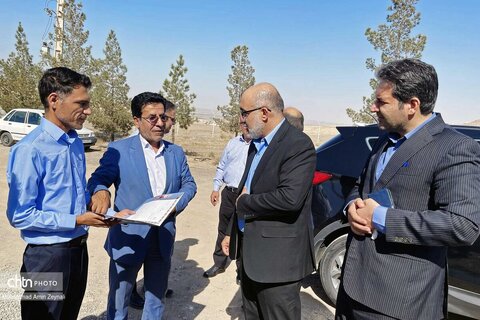 تقدیر از محمدتقی سلیمانی، نیروی حفاظت مستقر در پایگاه میراث‌فرهنگی تپه صرم