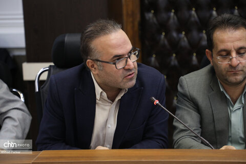 نشست صالحی‌امیری با مدیران و کارکنان معاونت گردشگری