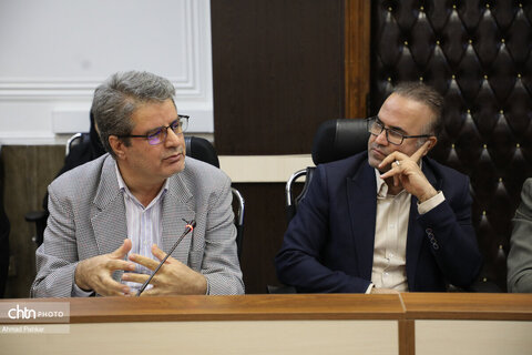 نشست صالحی‌امیری با مدیران و کارکنان معاونت گردشگری