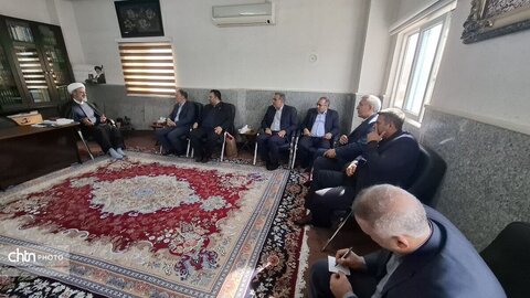 دیدار مدیرکل میراث‌فرهنگی خراسان شمالی با نماینده ولی‌فقیه در خراسان شمالی