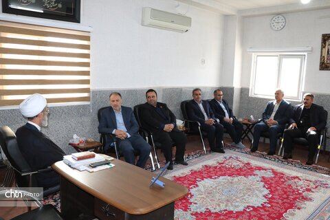 دیدار مدیرکل میراث‌فرهنگی خراسان شمالی با نماینده ولی‌فقیه در خراسان شمالی