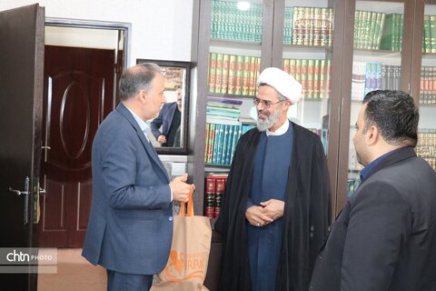دیدار مدیرکل میراث‌فرهنگی خراسان شمالی با نماینده ولی‌فقیه در خراسان شمالی