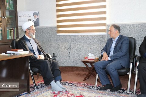 دیدار مدیرکل میراث‌فرهنگی خراسان شمالی با نماینده ولی‌فقیه در خراسان شمالی