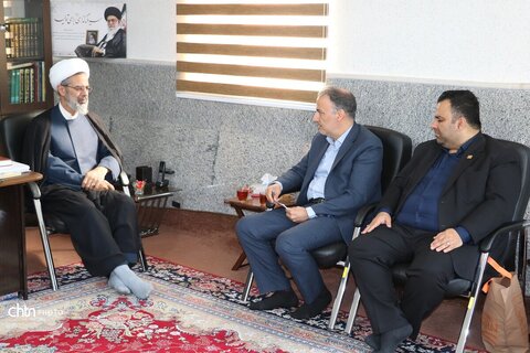 دیدار مدیرکل میراث‌فرهنگی خراسان شمالی با نماینده ولی‌فقیه در خراسان شمالی
