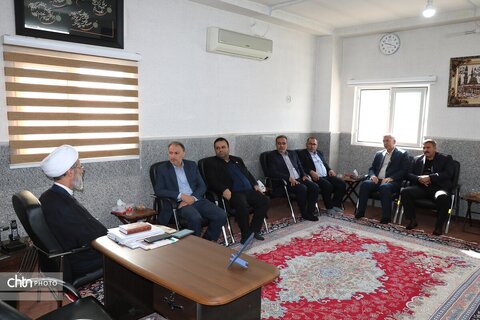 دیدار مدیرکل میراث‌فرهنگی خراسان شمالی با نماینده ولی‌فقیه در خراسان شمالی