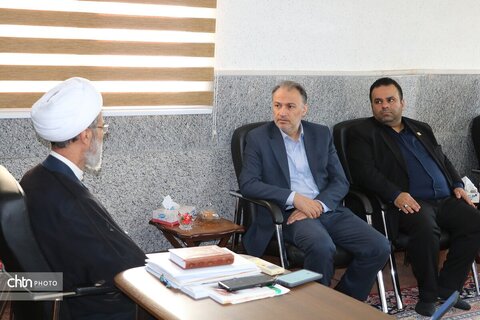 دیدار مدیرکل میراث‌فرهنگی خراسان شمالی با نماینده ولی‌فقیه در خراسان شمالی