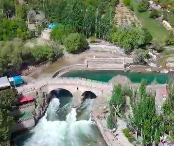 پل تاریخی زمانخان سامان