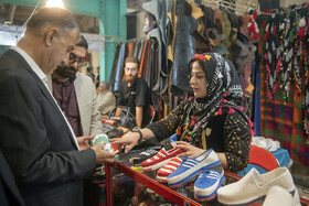 حضور پر رنگ صنایع دستی کرمانشاه در نمایشگاه فرصت های صادراتی استان
