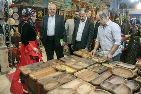 حضور صنایع دستی کرمانشاه در نمایشگاه توانمندی‌های صادراتی استان