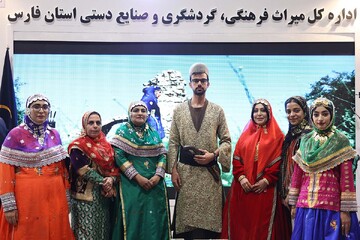 استقبال از غرفه اداره کل میراث فرهنگی فارس در شیراز اکسپو ۲۰۲۵