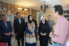 بازدید معاون صنایع‌دستی کشور از آموزشگاه هنرهای تجسمی صبا کرمان؛ تأکید بر کیفی‌سازی و برندسازی آثار