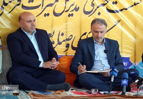 نخستین نشست خبری سرپرست اداره‌کل میراث‌فرهنگی خراسان شمالی با اصحاب رسانه