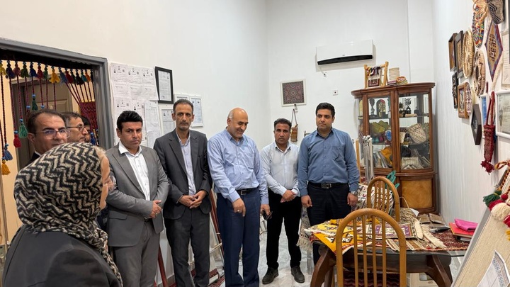 بازدید میدانی معاون هماهنگی امور عمرانی استاندار بوشهر از آثار تاریخی شهرستان جم