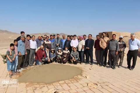 بازدید مسئولان اردکان از مرمت اضطراری قلعه تاریخی خرگوشی