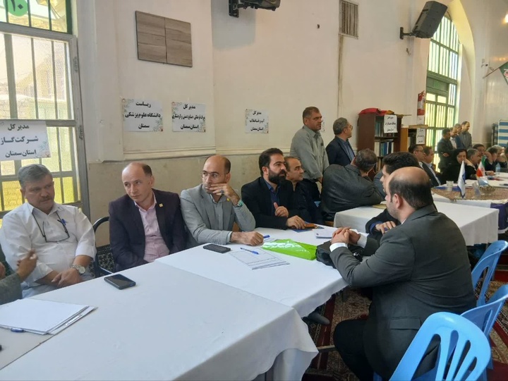 برپایی میز خدمت میراث‌فرهنگی در مصلی دامغان