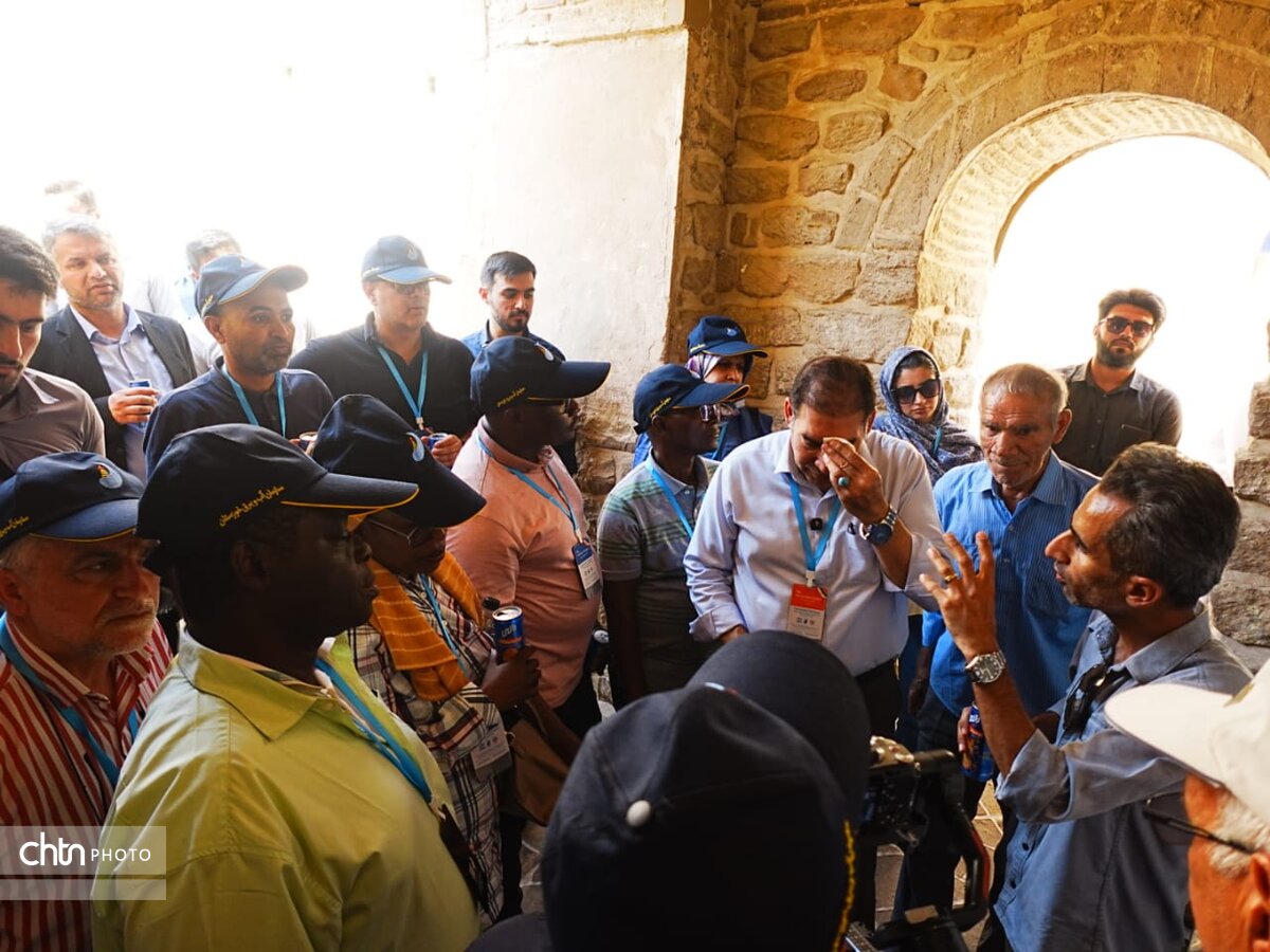 بازدید نمایندگان سازمان جهانی یونسکو از سازههای آبی تاریخی شوشتر