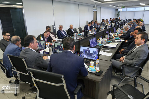 مراسم امضای تفاهم نامه همکاری کانون جهانگردی و اتومبیلرانی و اتاق بازرگانی، صنایع، معادن و کشاورزی ایران