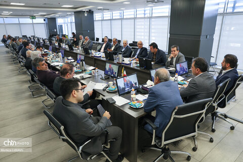 مراسم امضای تفاهم نامه همکاری کانون جهانگردی و اتومبیلرانی و اتاق بازرگانی، صنایع، معادن و کشاورزی ایران