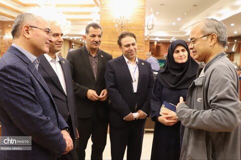 مراسم استقبال از دبیرکل، سفرا، نمایندگان کشورهای عضو سازمان همکاری اقتصادی(اکو) در محل هتل بزرگ زنجان