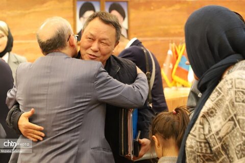 مراسم استقبال از دبیرکل، سفرا، نمایندگان کشورهای عضو سازمان همکاری اقتصادی(اکو) در محل هتل بزرگ زنجان