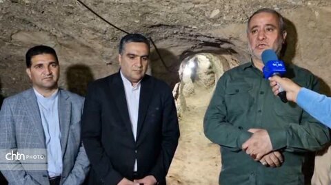 بازدید میدانی استاندار خراسان جنوبی از دژ و قلعه زیر زمینی روستای نیگ بخش سده قائنات