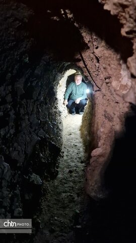 بازدید میدانی استاندار خراسان جنوبی از دژ و قلعه زیر زمینی روستای نیگ بخش سده قائنات