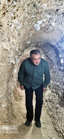 بازدید میدانی استاندار خراسان جنوبی از دژ و قلعه زیر زمینی روستای نیگ بخش سده قائنات