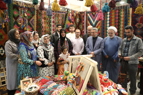 پانزدهمین نمایشگاه ملی صنایع‌دستی و هنرهای سنتی اردبیل آغاز به کار کرد