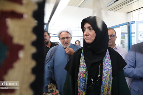 حضور معاون صنایع‌دستی کشور در شهر ملی گلیم عنبران