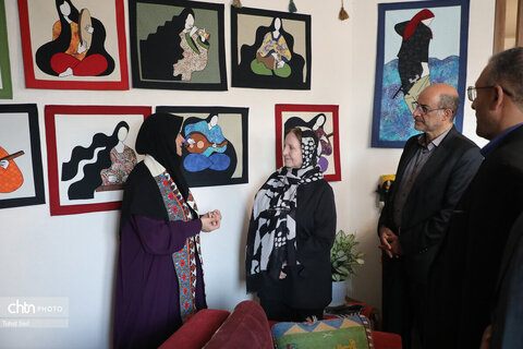 حضور معاون صنایع‌دستی کشور در شهر ملی گلیم عنبران