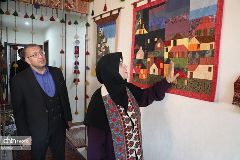 حضور معاون صنایع‌دستی کشور در شهر ملی گلیم عنبران