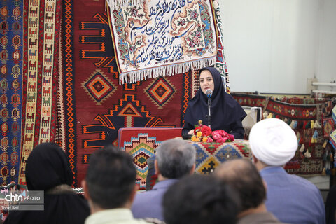 حضور معاون صنایع‌دستی کشور در شهر ملی گلیم عنبران