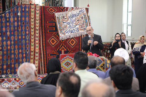 حضور معاون صنایع‌دستی کشور در شهر ملی گلیم عنبران