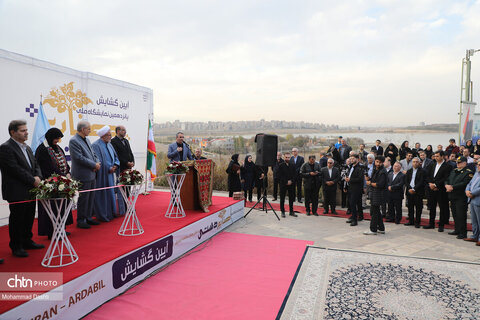 پانزدهمین نمایشگاه ملی صنایع‌دستی و هنرهای سنتی اردبیل آغاز به کار کرد