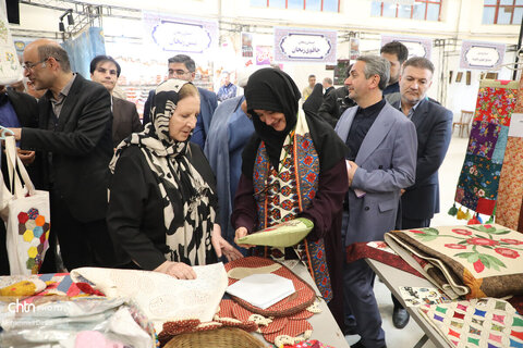 پانزدهمین نمایشگاه ملی صنایع‌دستی و هنرهای سنتی اردبیل آغاز به کار کرد
