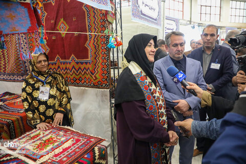 پانزدهمین نمایشگاه ملی صنایع‌دستی و هنرهای سنتی اردبیل آغاز به کار کرد