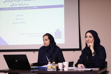 بازسازی میراث‌فرهنگی بعد از جنگ/ اقدامات کمیته جهانی سپر آبی در حفاظت از میراث‌فرهنگی/ بازیابی میراث معماری پس از جنگ/ تفسیر میراث‌فرهنگی متاثر از جنگ در قصر شیرین